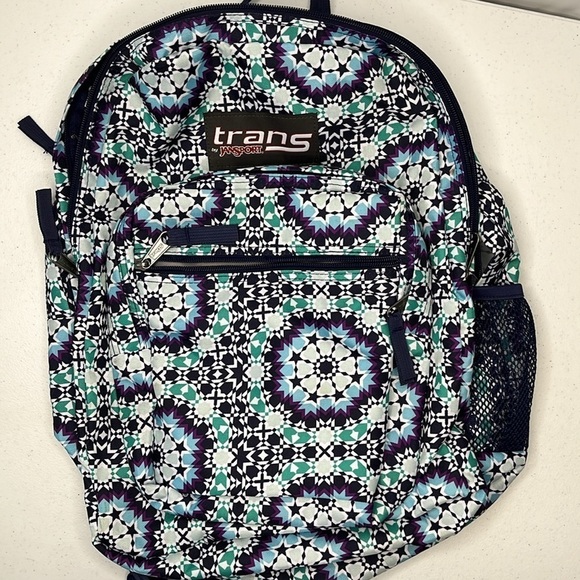 JanSport‎ backpack trans 17" SuperMax Girls - Navy Blue - Picture 6 of 8
